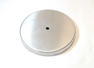 Replacement outer metal barrel lid for standard Lortone 1.5 and 3lb barrels.
