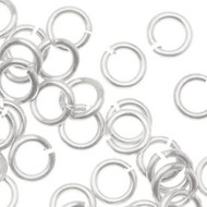 Sterling Silver 5mm Jump Ring Open Heavy 18ga 100 pieces(25808)