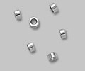 Sterling Silver 2x1mm Crimp Bead 1000 pieces (22469)