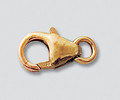 Gold Filled Lobster with Ring 9mm Trigger Clasp - 10 pieces(37121)