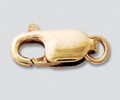 Gold Filled Clasp Lobster with Ring 14mmx5mm - 10 pieces(30611)