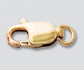 Clasp -  Lobster w/Ring Gold Filled 10mm - 50 pcs(37996)
