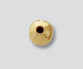 Gold Filled Bead Saucer Bright Finish 3mm 100 pieces(22265)
