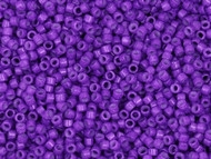 Miyuki Delica Seed Bead size 11/0 Violet Opaque Dyed DB 1379(56095)