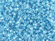 Miyuki Delica Seed Bead size 11/0 Sky Blue AB Lined Dyed DB 0057(56011)