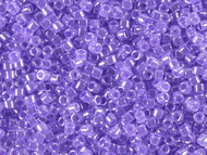 Miyuki Delica Seed Bead size 11/0  Crystal Purple Ceylon Lined-Dyed DB 0249(56044)
