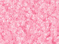 Miyuki Delica Seed Bead size 11/0 Medium Crystal Pink Ceylon Lined-Dyed DB 0245	(56041)