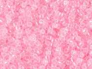 Miyuki Delica Seed Bead size 11/0 Light Crystal Pink Ceylon Lined Dyed DB 0244	(56040)