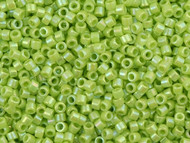 Miyuki Delica Seed Bead size 11/0 Chartreuse Opaque AB DB 0169(56027)
