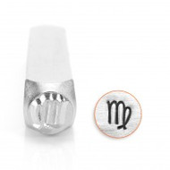 ImpressArt 6mm Metal Design Stamp Virgo - each(56330)