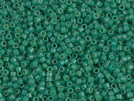 Miyuki Delica Seed Bead size 11/0 Emerald Green Opaque Dyed Duracoat  DB 2127(56512)