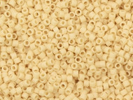 Miyuki Delica Seed Bead size 11/0 Ivory Pear Opaque Matte DB 1581(56508)