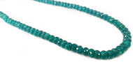Emerald  Facetted Rondelles(50165)