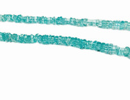 Apatite Square Disc Heishi Beads - by the strand(55349)