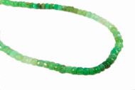 Chrysoprase Facetted Rondelles(55304)