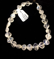 Rainbow Moonstone Faceted Hearts 1 8" Strand(32960)