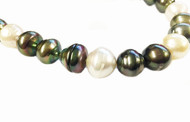 Tahitian Baroque Multi-coloured Pearls