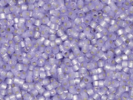 Miyuki Delica Seed Bead size 11/0 Lilac Alabaster Opal Silver Lined-Dyed DB 0629(56918)