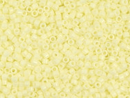 Miyuki Delica Seed Bead size 11/0 Pale Yellow Opaque DB 1491V(56923)