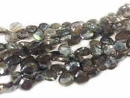 Labradorite Facetted Briolettes-Coated(53816)