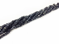 Spinel Black Facetted Coated(49603)