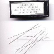 Beading Needle Size 13 Hard Silvereye Japanese Quality 25 Pieces(56889)