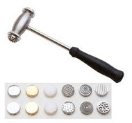 Eurotool Professional Texturing Hammer with 12 interchangeable faces HAM-480.00 (55267)