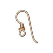 TierraCast Gold Filled American Shepherd Hook Ear Wires  2 pieces/ 1 pair(23034)