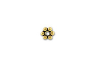 TierraCast 3mm Antique Gold Beaded Heishi Spacer Bead 100 pieces(21210)