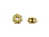 TierraCast Antique Gold 5mm Beaded Spacer Bead - Each(20378)