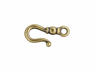 TierraCast Antique Gold Classic J-Hook Clasp each(35713)
