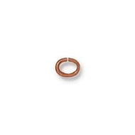 TierraCast Antique Copper 20 gauge Oval Jump Rings 2.7x4.2mm 100 pieces(24976)