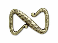 TierraCast Antique Brass Z Hook Clasp each(42071)
