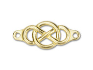 TierraCast Bright Gold Infinity Centerpiece Link each(55454)