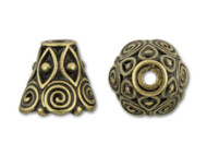 TierraCast Antique Brass Spiral Cone each(58077)