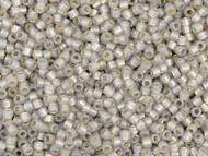 Miyuki Delica Seed Bead size 11/0 Light Taupe Opal Silver Lined DB 1456(59172)