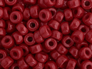 Crow Bead - Glass Opaque Red 6mm(33141)