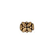 TierraCast Antique Gold Leaf Bead each (20360)