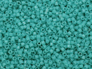 Miyuki Delica Seed Bead size 11/0 Turquoise Blue Opaque Dyed Duracoat DB 2130(59354)