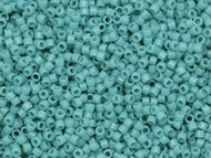 Miyuki Delica Seed Bead size 11/0 Aqua Opaque Dyed Duracoat  DB 2128(59352)