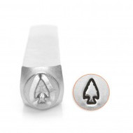 ImpressArt 6mm Metal Design Stamp Arrowhead - each(59669)