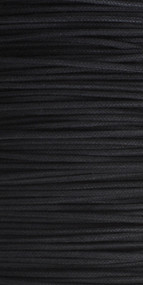 Waxed Cotton Cord 0.5mm Black 50m(37674)