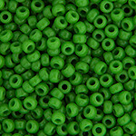 Miyuki Round Seed Bead Size 8/0 Green Pea Opaque SB 0411(59969)