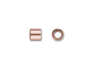 TierraCast 2x2 Bright Copper Crimp Bead 10 pieces(59929)
