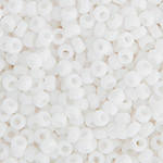 Miyuki Round Seed Bead Size 8/0 Chalk White Opaque SB 0402(59966)