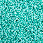 Miyuki Round Seed Bead Size 15/0 Aquamarine Opaque Duracoat SB 4472(59958)