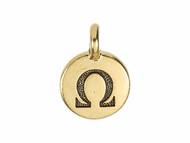 TierraCast Antique Gold Omega Charm each(60180)
