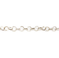 Sterling Silver Chain - per foot(42193)