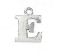 ImpressArt Pewter Letter 'E' Charm Stamping Blank 3/4" - each(60711)