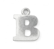 ImpressArt Pewter Letter 'B' Charm Stamping Blank 3/4" - each(60714)